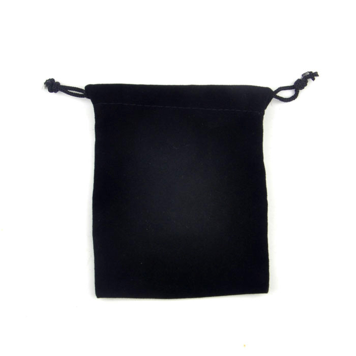 Black Velvet Bag 10 x 12 cm