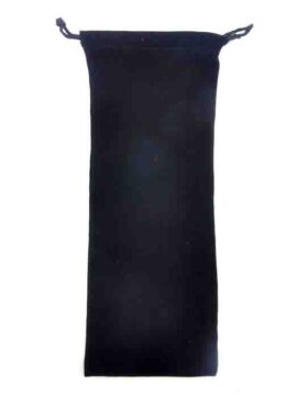 Black Velvet Bag 11 x 28 cm