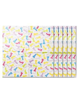 Pecker Party Napkins 6 Pieces
