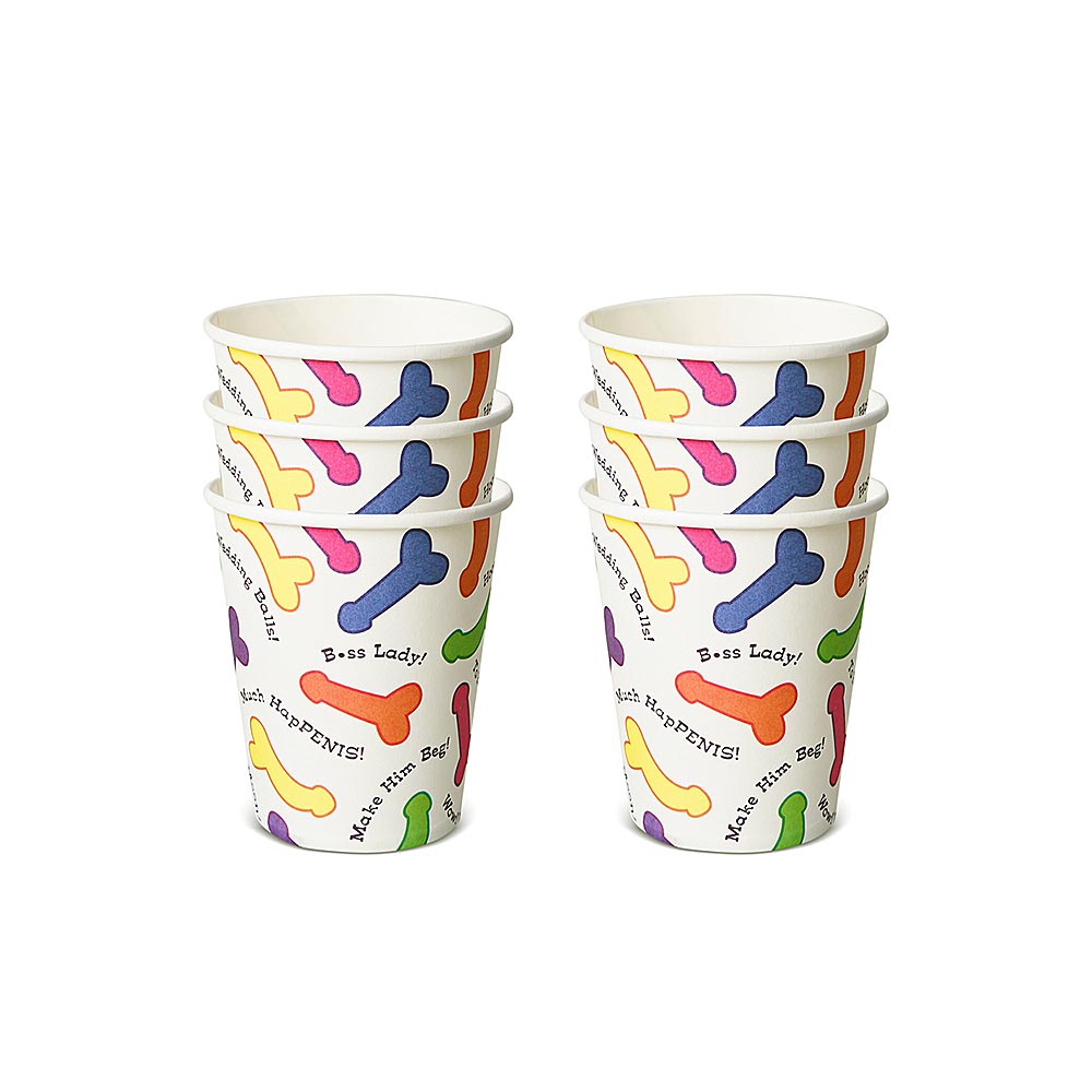 Sexy Party Cups 6 Pieces