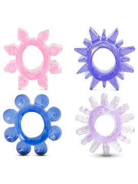 Colorful Cock Ring (Assorted Varieties)