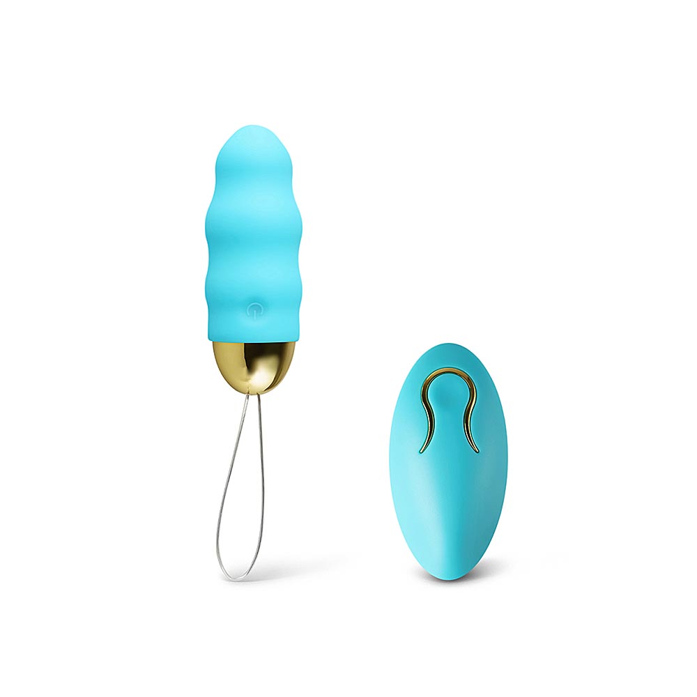 10 Speeds Remote Control Blue Vibrator