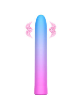 10-Speed Blue & Pink Rechargeable Vibrator