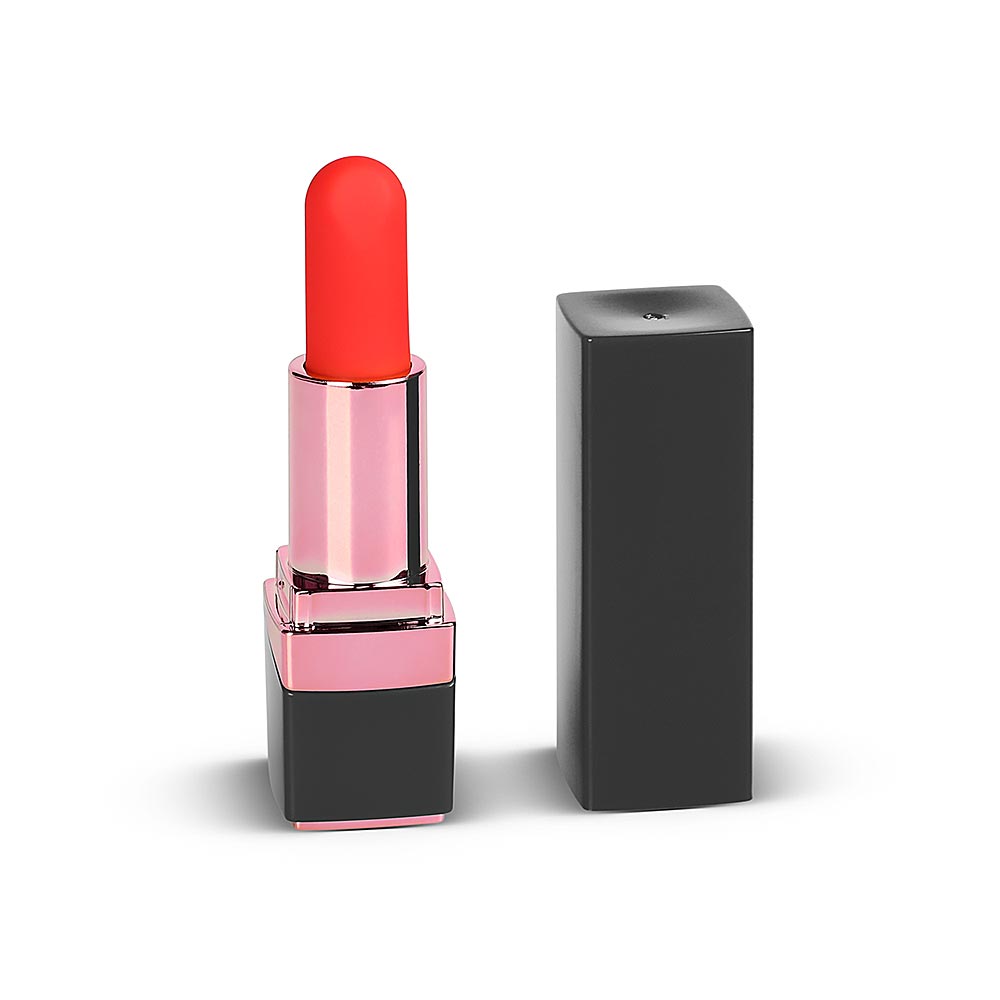 10 Speeds Black Color Vibrating Lipstick
