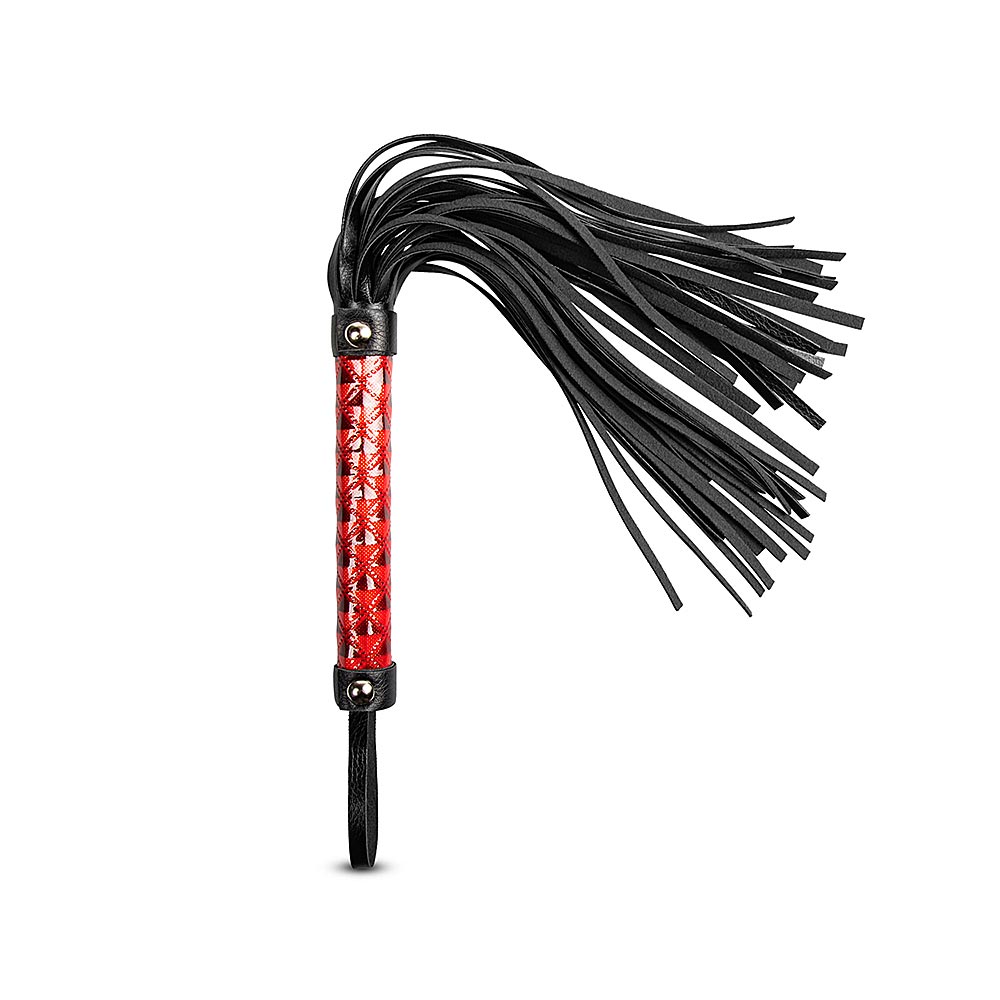 Red Color Embossed Whip