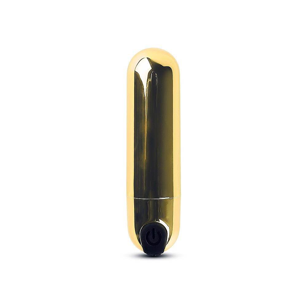 10 Speeds Gold Color Recharging Vibrating Bullet