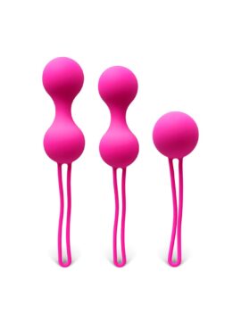 Magenta Silicone Ben Wa Ball Set