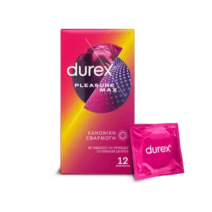 Durex Pleasure Max 12 Pack