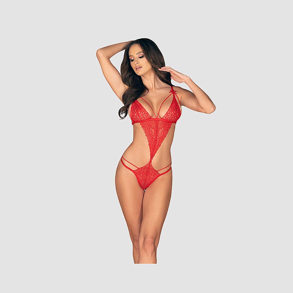 Lovlea Teddy Lace Red